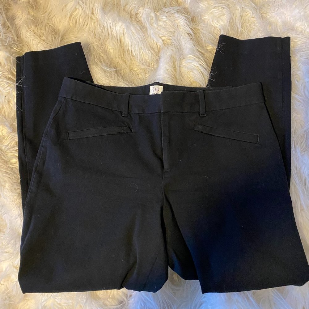 Gap - Black Signature Skinny Ankle Slacks